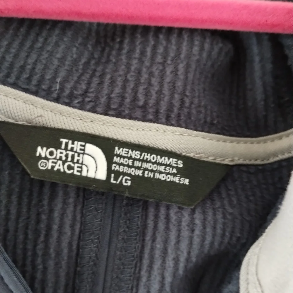 The North Face Navy Windwall Hooded Softshell Jacket Large